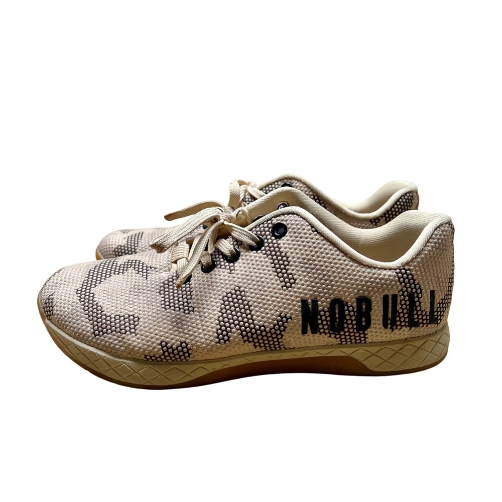 NOBULL Sand Camo SuperFabric Trainer Shoes Womens 8.5 Mens 7 Low Top Sneaker